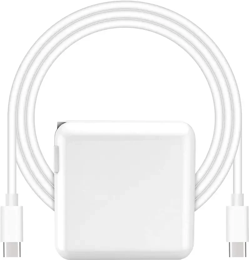 MacBook Pro Charger, 61W USB C Pro 13 Inch/12 Inch USB-C to USB-C Charge 61 W Adapter  (Power Cord Included)