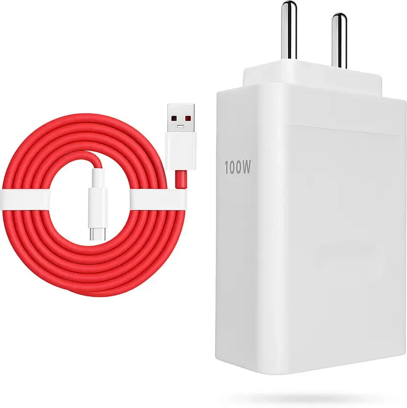 100 W 9 A Wall Charger for Mobile with Detachable Cable  (White, Cable Included)