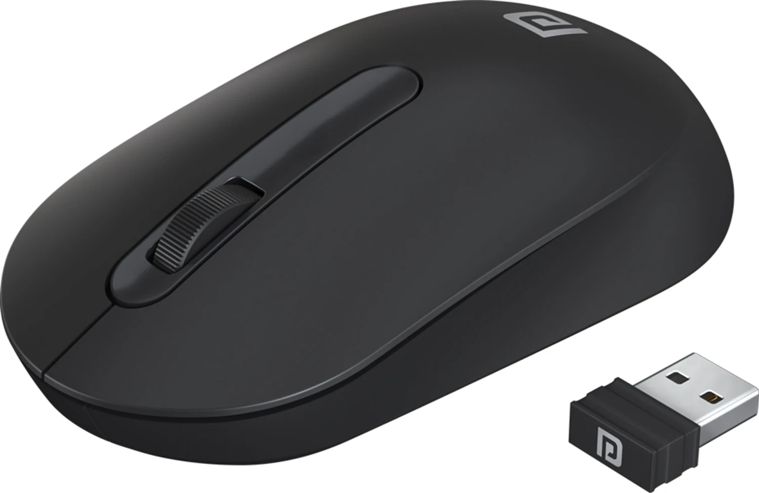 Toas 13, POR 1381 / Runs on single AA Battery, 30 Lakhs+ click life, Unpto 1200 DPI Wireless Ambidextrous Optical Mouse (2.4HGz Wireless, Black)